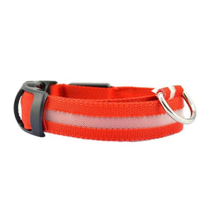 Dog Reflective LED Collar For Safety and Visibility