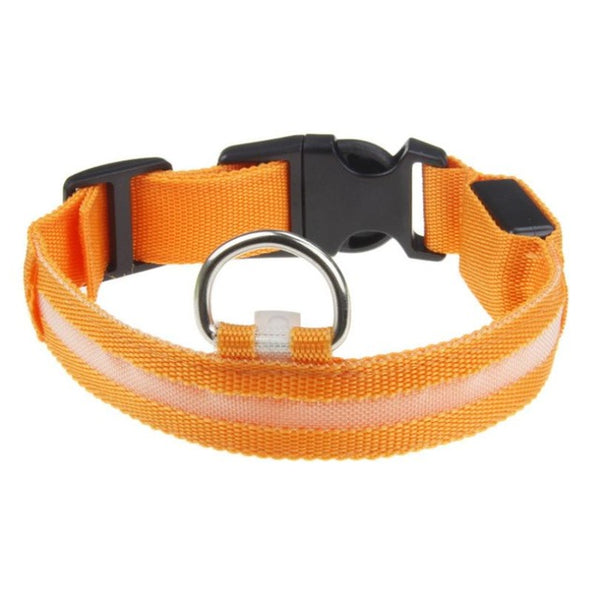 Dog Reflective LED Collar For Safety and Visibility