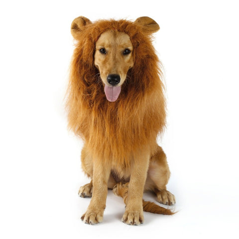 Realistic & Funny Lion Mane for Dogs