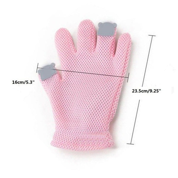 Pet Grooming Glove and Deshedding Brush